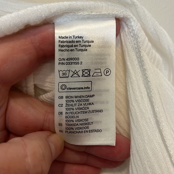 H&M White Blouse. - Picture 5 of 6